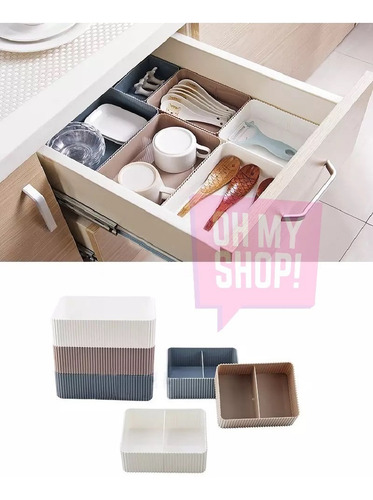 Imagen 7 de 9 de Organizador Multiuso Con División Multipropósito Ohmyshop
