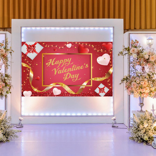 Fondo Del Día De Valentín Banner Foto Fondo