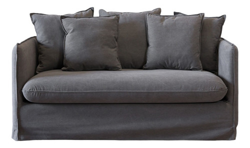 Sofa Jacinta Gris 160 H Amoblé