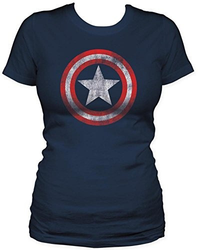 Camiseta Capitán America Accesorio De Disfraz Para Adultos