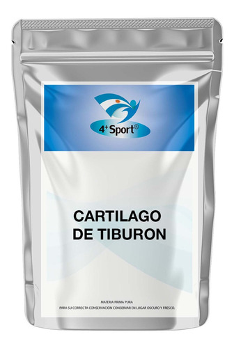 Cartílago De Tiburón Premium Puro 100 Gr 4+