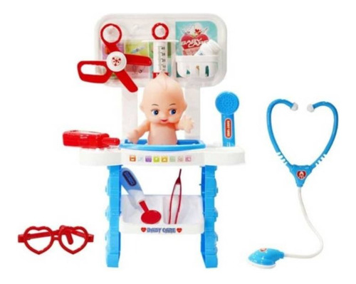 Juego De Doctor Bebe Con Accesorios Juguete Infantil