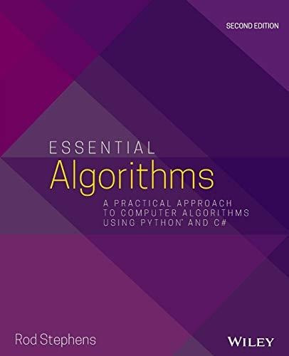 Book : Essential Algorithms A Practical Approach To Compute