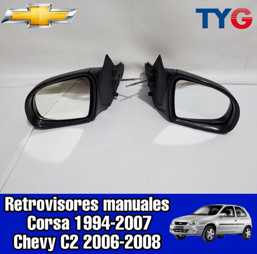 Espejo Retrovisor Chevrolet Corsa 92-06 Y Chevy 2006-08 Izqu