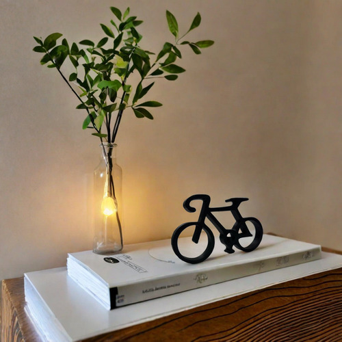 Escultura De Bicicleta Minimalista Adornos De Bicicleta Mini