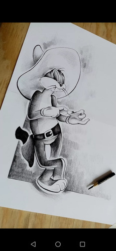 Dibujo De Bugs Bunny 