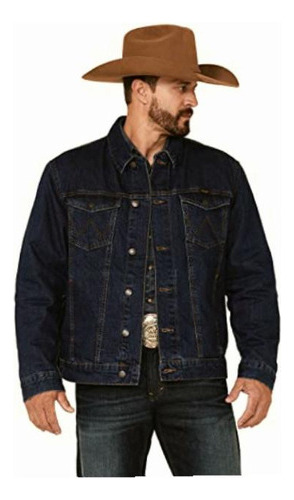 Wrangler Chaqueta Vaquera Forrada Estilo Occidental Para