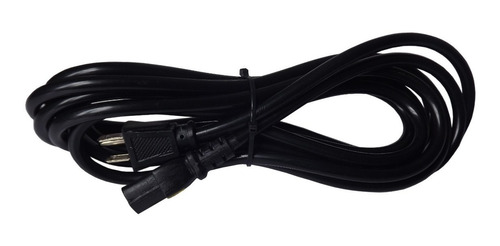 Cable De Poder De 1 Metro C13 Nema 5-15