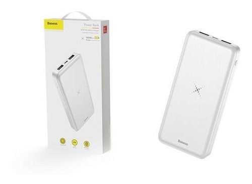 Powerbank Wireless Baseus- M36- 10.000m Ah - White Ppall-m36