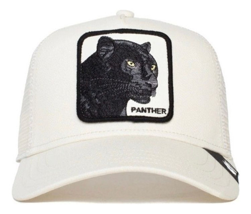 Gorra De Animal Black Panther Color Blanco