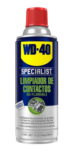 Specialist Wd-40 Limpiador De Contactos No Inflammable 13 Oz