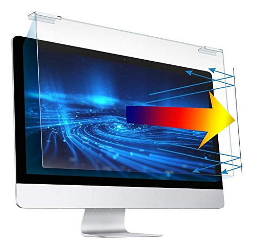 Protector De Pantalla Para Monitor Led Pc De 23-24puLG Con