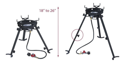 Estufa Eastman Outdoors Portable Kahuna Burner With Xl Pot