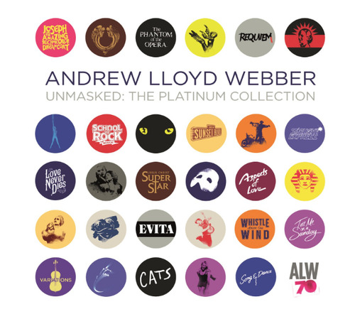 Cd Andrew Lloyd Webber Unmasked The Platinum Collection 2CD