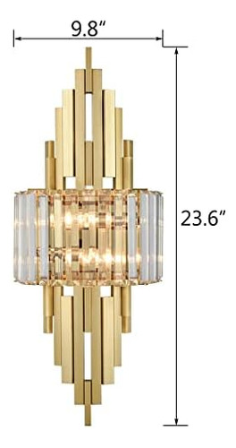 Tengiants Apliques De Pared Modernos Aplique De Pared Dorado