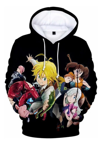 Sudadera Los Siete Pecados Mortales Pullover Manga Larga