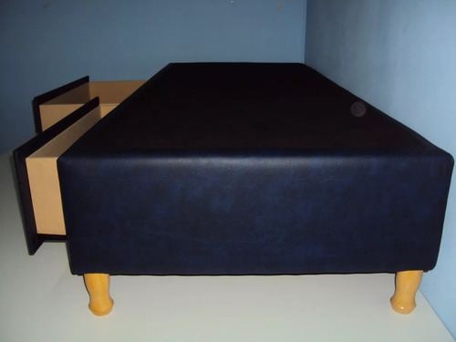 Sommier Cama Con Cajones 1 Plaza Envios A Domicilio