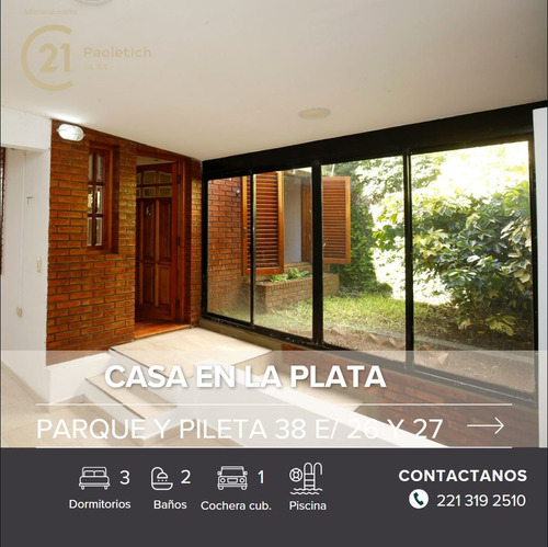 Casa En Venta En La Plata 38 24 Y 25 