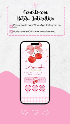Convite Digital Personalizados Escolha O Seu! Todos Os Temas