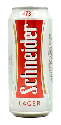 Cerveza Schneider En Lata 473cc Pack X24