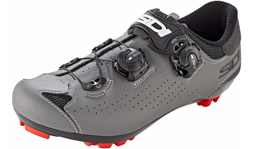 Sidi Dominator 10 Cycling Shoe - Men's Black/grey, 46.5