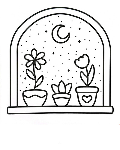Simple Art | Libro Anillado Colorear Pintar Fibra | Coco Wyo