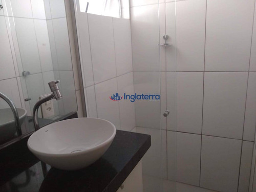 Apartamento À Venda, 55 M² Por R$ 180.000,00 - Jardim Nações Unidas - Londrina/pr - Ap1044
