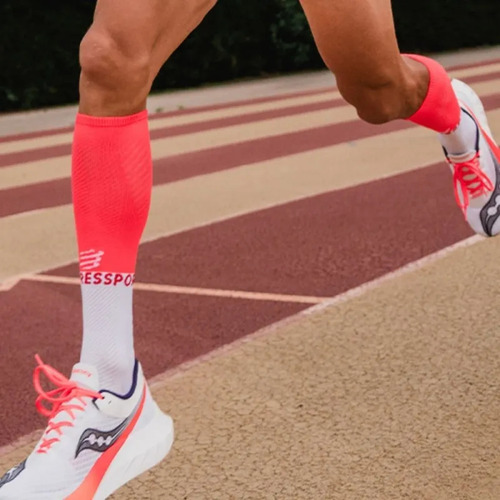 Calcetines Trail Compressport Full Oxygen Rojo Su00050b3089