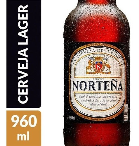 Imagem 2 de 4 de 6x Cerveja Uruguaia Norteña 960ml