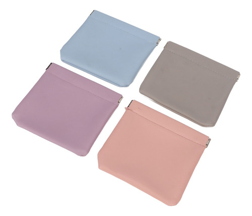Mini Bolsa De Almacenamiento De Lápiz Labial De 4 Colores