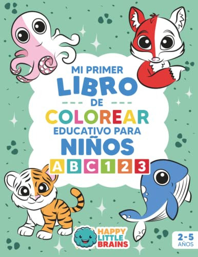 Libro : Mi Primer Libro Para Colorear Educativo Para Niño 