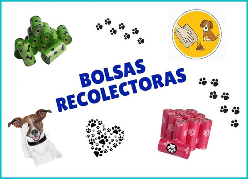 Bolsas Recolectoras Para Heces O Excremento Perro 3 Unidades