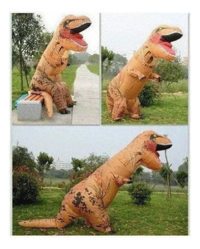 Espectáculo De Dinosaurios Divertido Traje Inflable