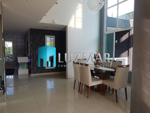 Imagem 3 de 15 de Casa Alto Padrão No Condomínio Aruã Em Mogi Das Cruzes - 425ll