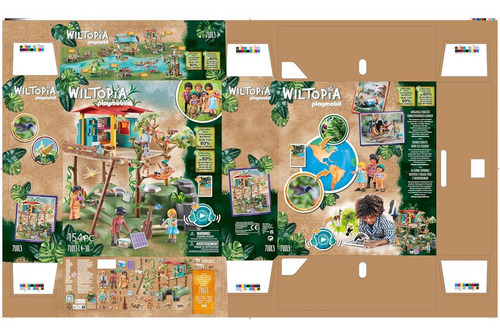 Casa Del Árbol Familiar Playmobil Wiltopia 36x37x34 Cm