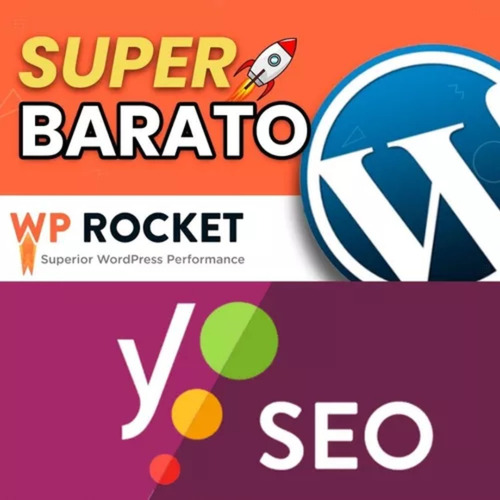 Top 2 Plugins Wordpress: Wp Rocket Pro + Yoast Seo Premium