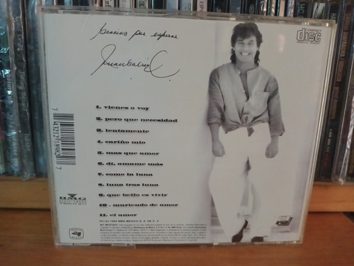 Juan Gabriel - Gracias Por Esperar Cd, No Joan Sebastian. (Usado)