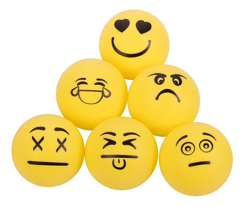 6 Pelotas De Ping Pong 1 Estrella Stiga Emoji