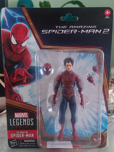 The Amazing Spiderman 2 Marvel Legends Spiderman (Usado)