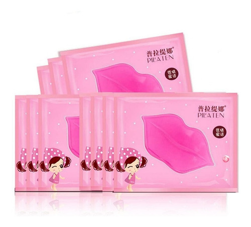 Imagen 7 de 10 de Set 30pz Parches Pilaten Colágeno Para Ojos Labios Full