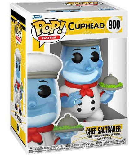 Chef Saltbaker 900 Cuphead Funko Pop Games Nuevo Y Original