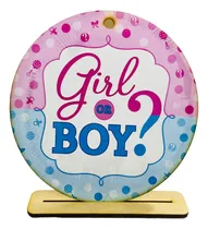 Comprar 24 Figura Corte Laser Con Impresión Revelacion Boy Or Girl