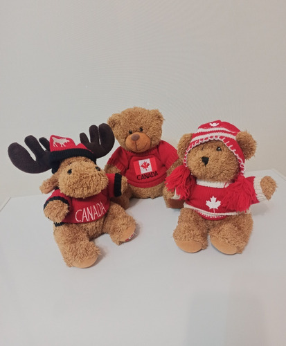 Peluche Creature Comforts Reno Oso Canadá (Usado)