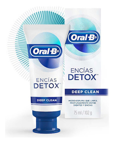 Crema Dental Oral-b Encías Detox 75ml