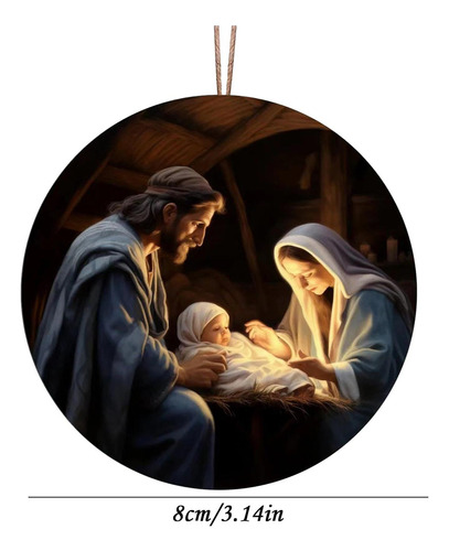 2 Belén De Jesús, Colgante Para Árbol De Navidad Estilo B