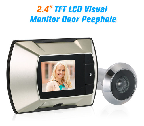 Interfon Camara Videoportero 2.4 Tft Lcd Timbre Con Pantall