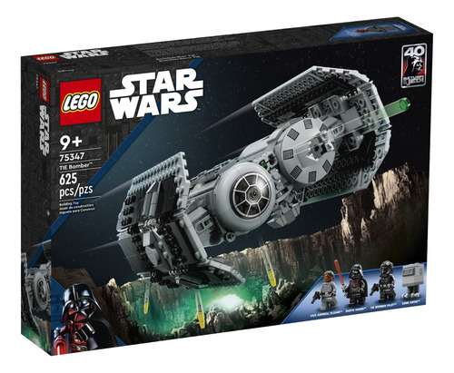 Lego Star Wars - Bombardero Tie (75347) Cantidad de piezas 625