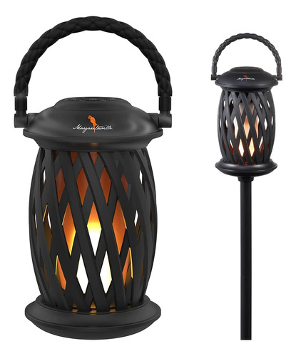 Margaritaville Tiki Torch - Bocina Bluetooth Resistente Al