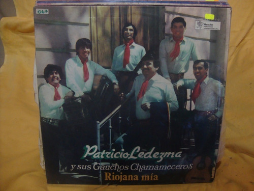 Vinilo Patricio Ledezma Y Sus Gauchos Chamameceros F2