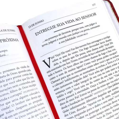 Livro Dia A Dia Com John Wesley - Devocional Diário | Capa Luxo